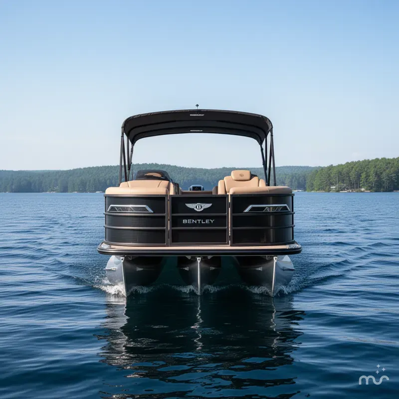 Slide: The Image of Bentley Pontoons Elite 220 Admiral 2025 - 3