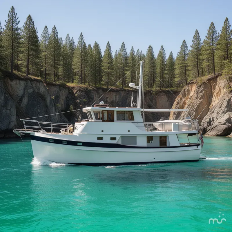 Slide: The Image of Krogen 48 Whaleback 1997 - 2