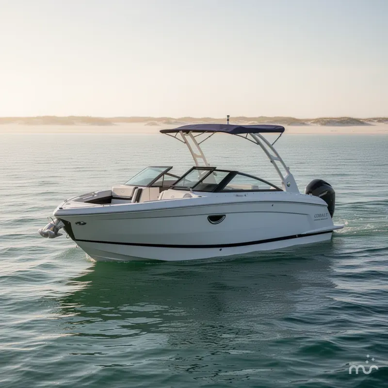 Slide: The Image of Cobalt R6 Outboard 2025 - 2