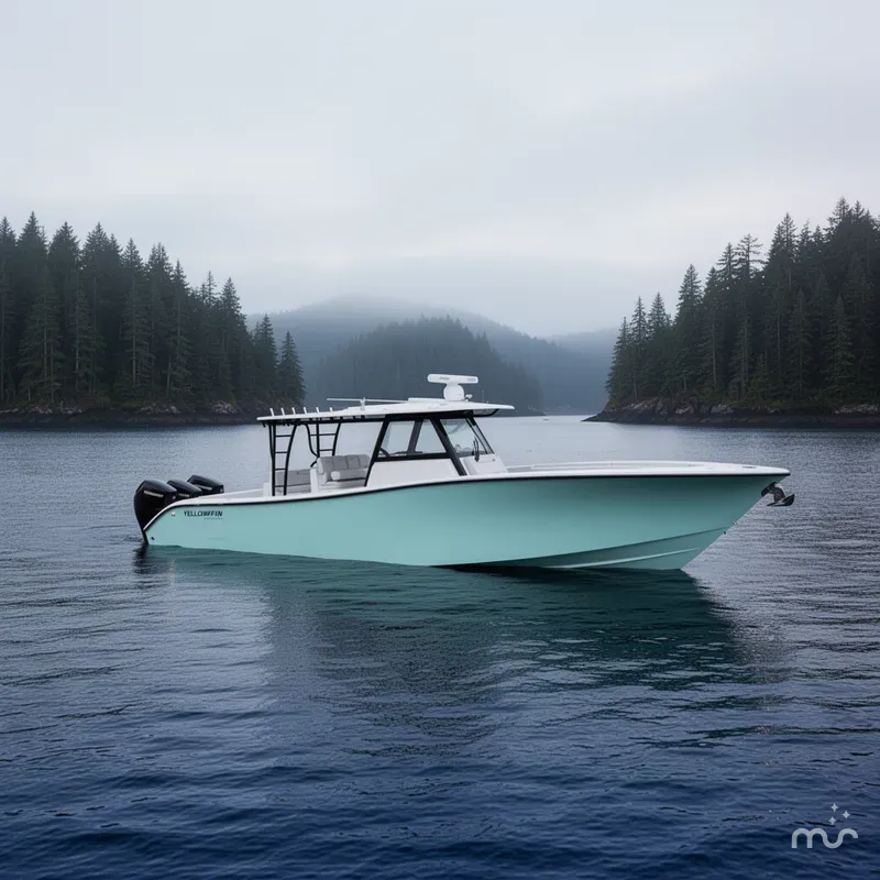 Slide: The Image of Yellowfin 42 Offshore 2023 - 2