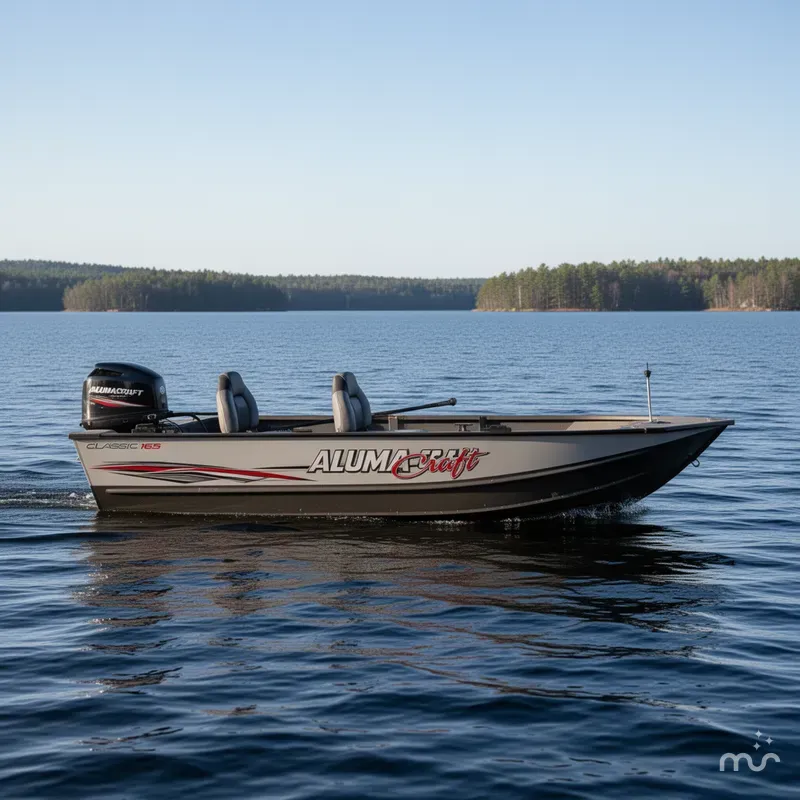 Slide: The Image of Alumacraft Classic 165 Tiller 2024 - 0