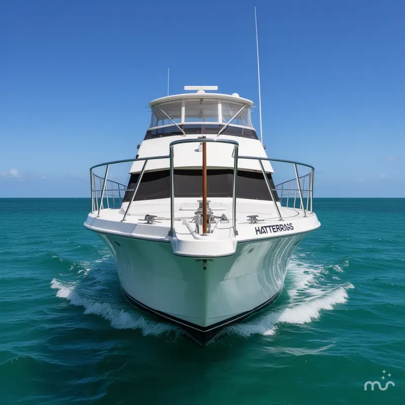 Slide: The Image of Hatteras Motoryacht 1996 - 1