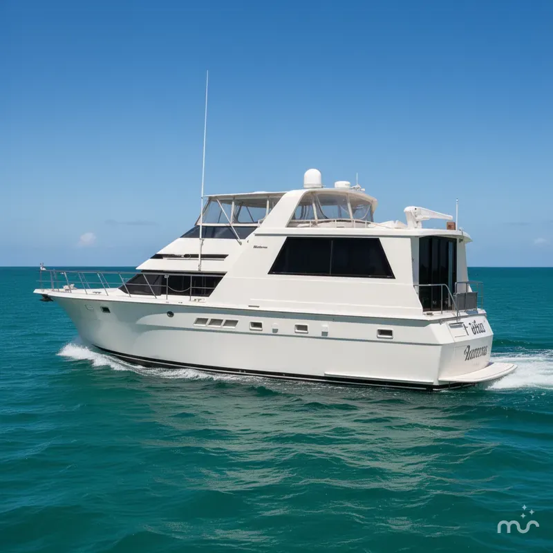 Slide: The Image of Hatteras Motoryacht 1996 - 2
