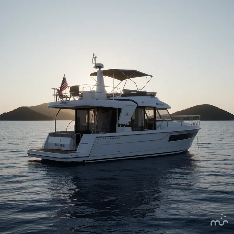Slide: The Image of Beneteau Swift Trawler 41 Fly 2022 - 1