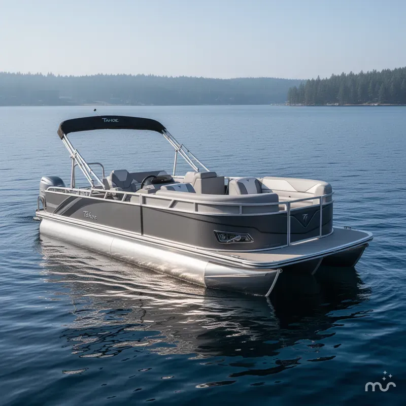 Slide: The Image of Tahoe Sport 2385 Swingback (VRB) & Honda 4-Stroke EFI 2025 - 2