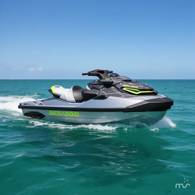 Slide: The Image of Sea-Doo RXT-X™ 325 Ice Metal / Manta Green 2025 - 0