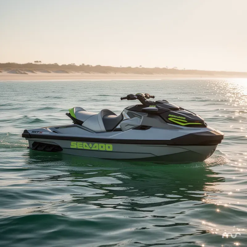 Slide: The Image of Sea-Doo RXT-X™ 325 Ice Metal / Manta Green 2025 - 2