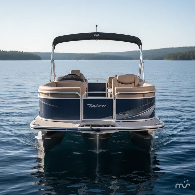 Slide: The Image of Tahoe LTZ 2385 Swingback (VRL) & Honda 4-Stroke EFI 2025 - 1