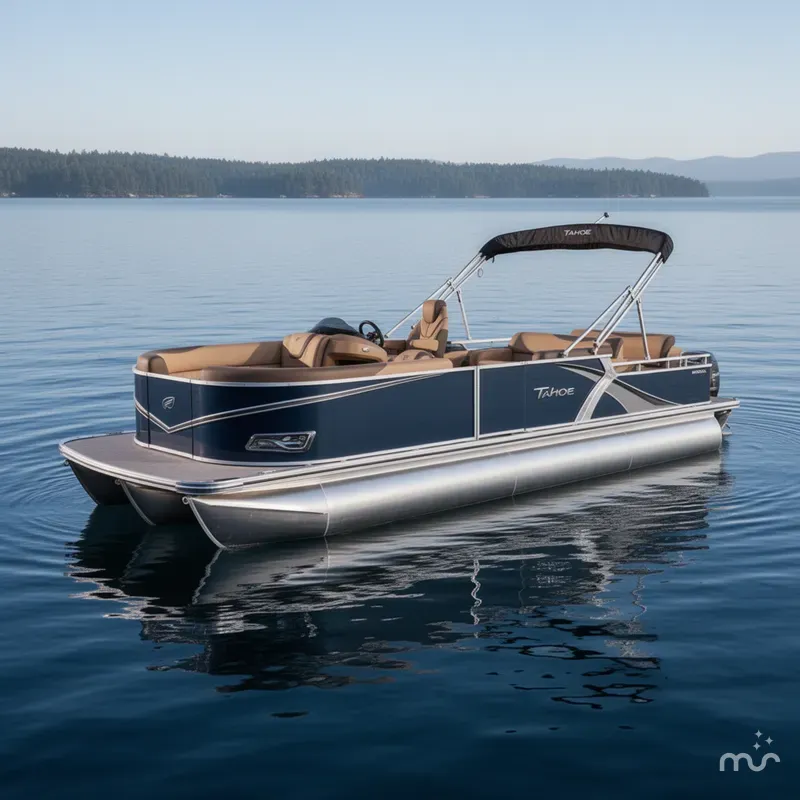 Slide: The Image of Tahoe LTZ 2385 Swingback (VRL) & Honda 4-Stroke EFI 2025 - 2