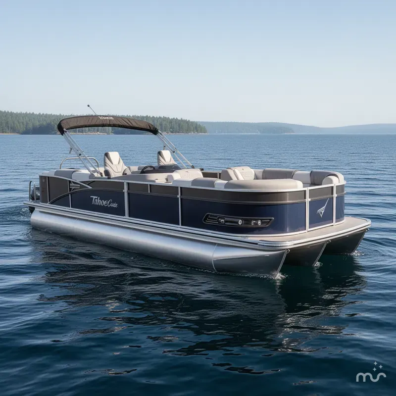 Slide: The Image of Tahoe Cascade 2385 Quad Lounge & Honda 4-Stroke EFI 2025 - 0