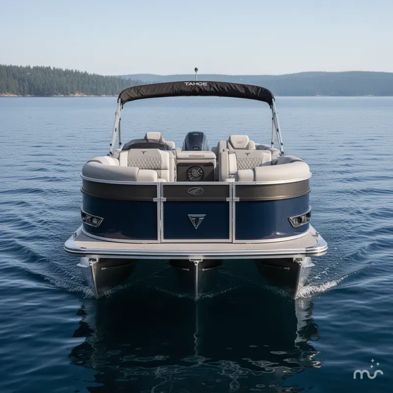 Slide: The Image of Tahoe Cascade 2385 Quad Lounge & Honda 4-Stroke EFI 2025 - 1