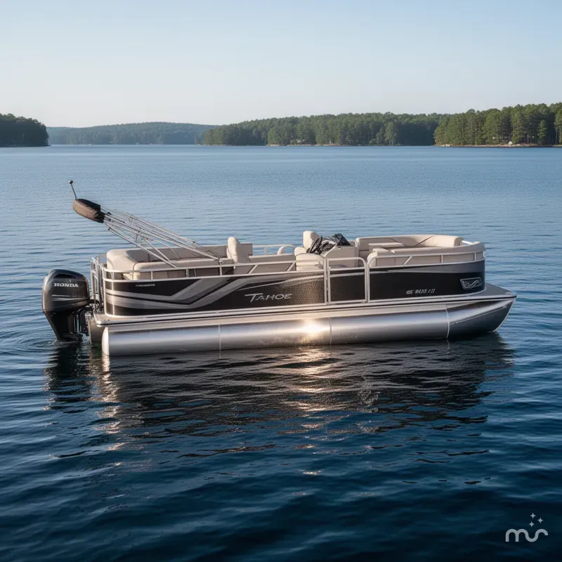 Slide: The Image of Tahoe Sport 2385 Rear Fish & Honda 4-Stroke EFI 2025 - 2