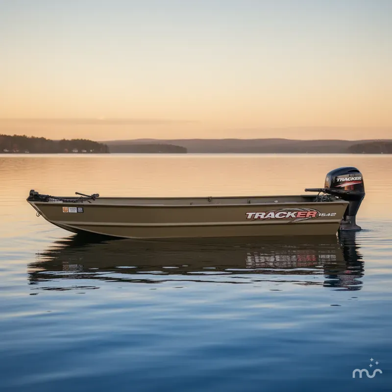 Slide: The Image of Tracker Grizzly 1542 Utility 2025 - 1