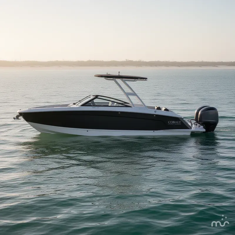 Slide: The Image of Cobalt R8 Outboard 2025 - 2