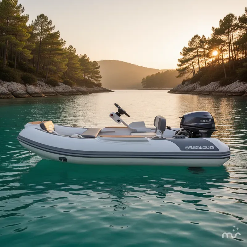 Slide: The Image of Gala Aquahelm A300HQ with Yamaha 20HP 2027 - 2