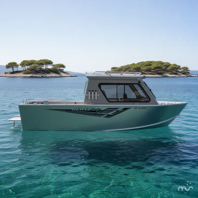 Slide: The Image of Hewescraft 210 Sea Runner ET HT 2025 - 2
