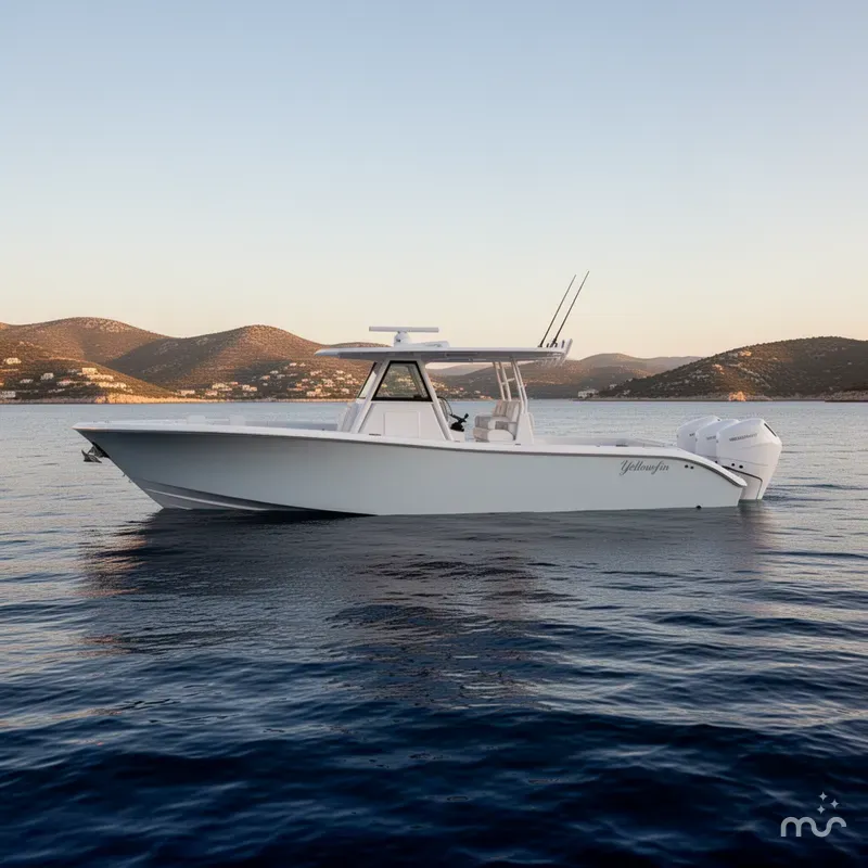 Slide: The Image of Yellowfin 39 Offshore 2025 - 2