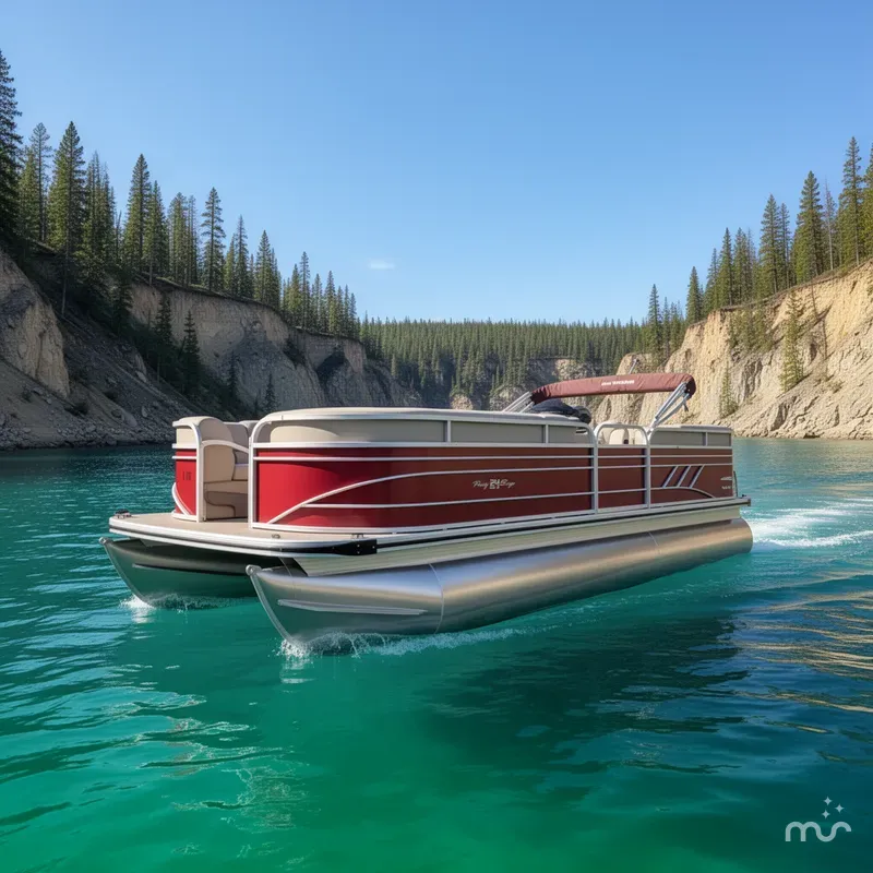 The Image of Sun Tracker Party Barge 24 DLX 2020 - 0