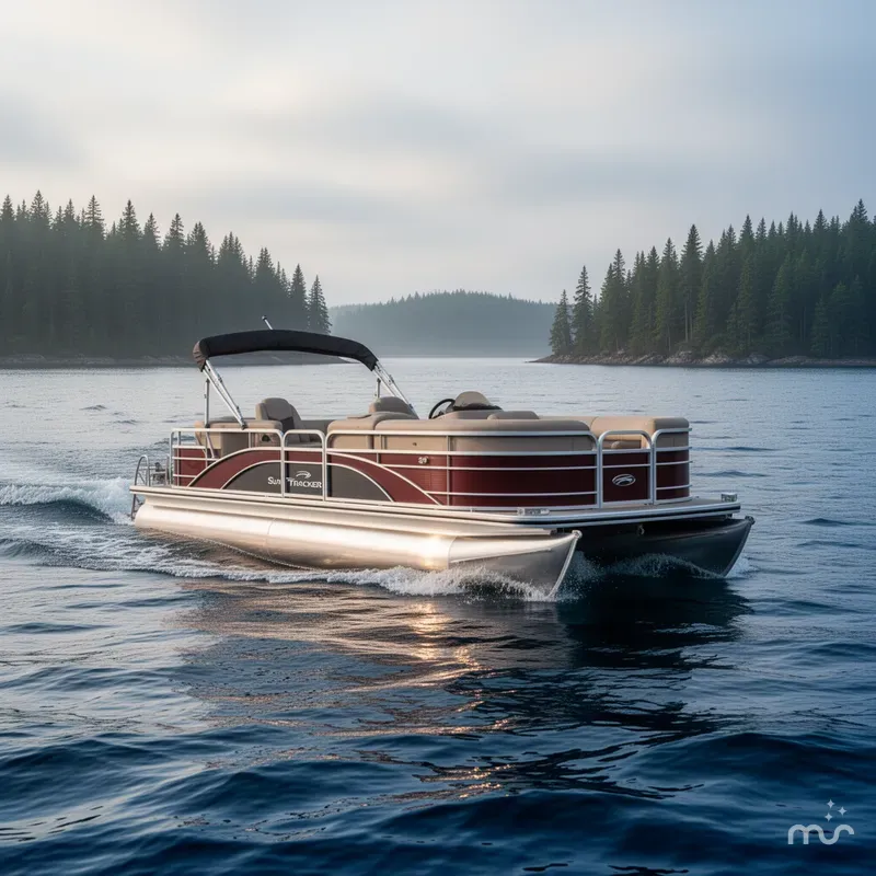 The Image of Sun Tracker Party Barge 24 DLX 2020 - 0
