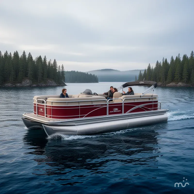 Slide: The Image of Sun Tracker Party Barge 24 DLX 2020 - 2