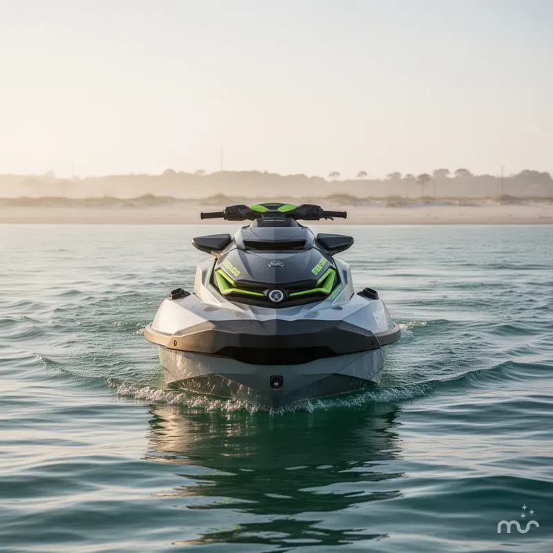Slide: The Image of Sea-Doo RXT-X™ 325 Ice Metal / Manta Green 2025 - 1