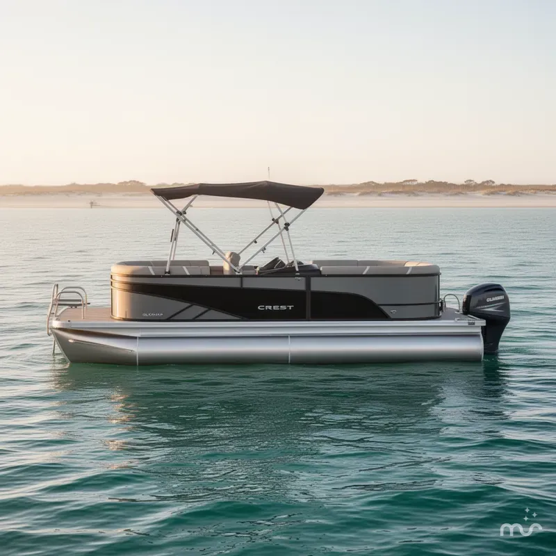 Slide: The Image of Crest CLASSIC DLX 200 SLC W/90HP 2023 - 1