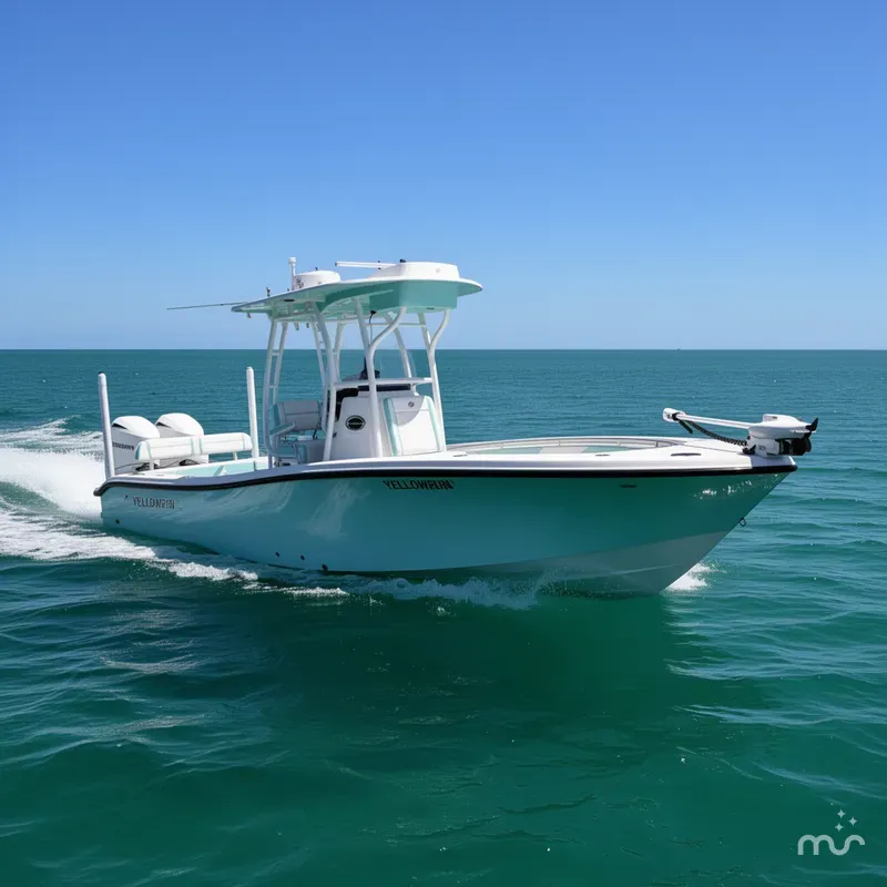 Slide: The Image of Yellowfin 26 Hybrid TWIN 225 Mercury ONLY 36 HOURS - LOADED 2022 - 0