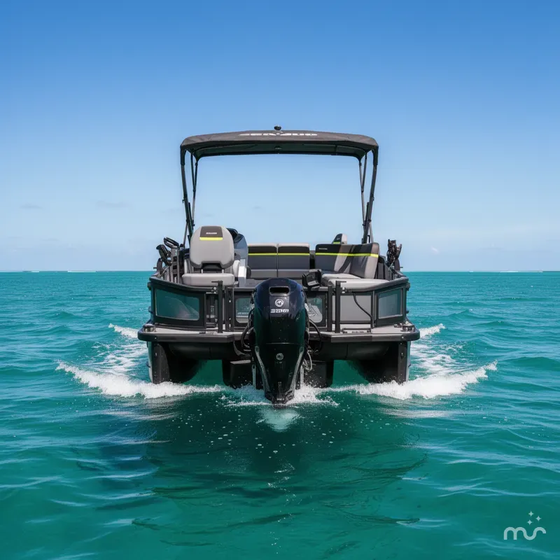 Slide: The Image of Sea-Doo Switch™ Fish 18 - 230 Hp Galvanized 2025 - 2