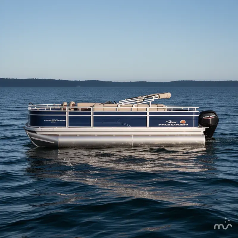 Slide: The Image of Sun Tracker Fishin' Barge 20 DLX 2025 - 1
