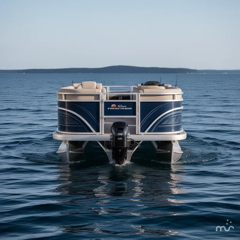 Slide: The Image of Sun Tracker Fishin' Barge 20 DLX 2025 - 2
