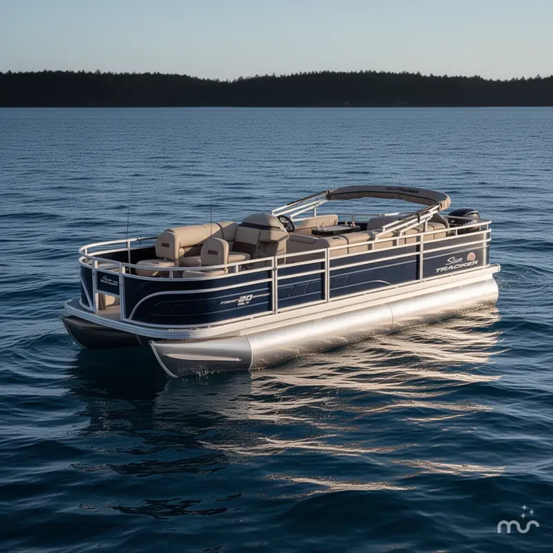 Slide: The Image of Sun Tracker Fishin' Barge 20 DLX 2025 - 3