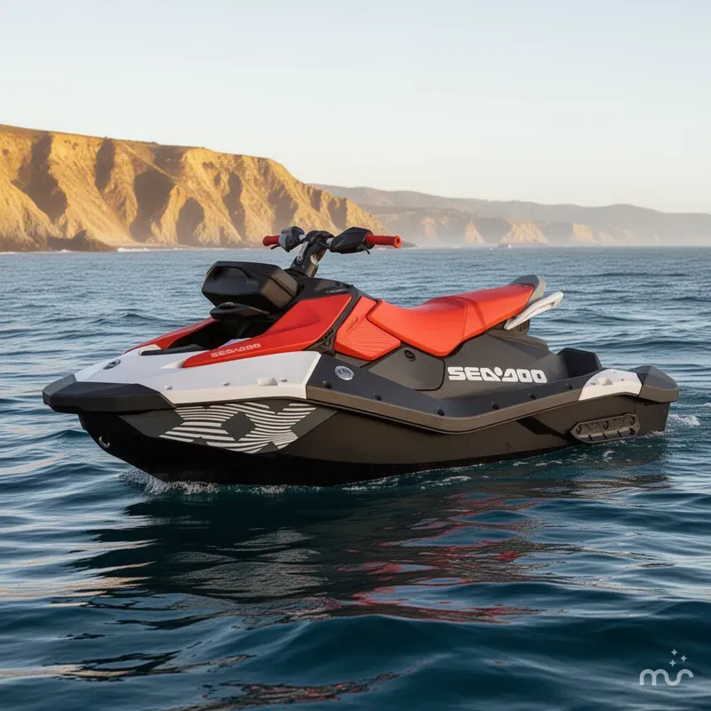 Slide: The Image of Sea-Doo Spark Trixx for 3 iBR and audio in option 2025 - 1