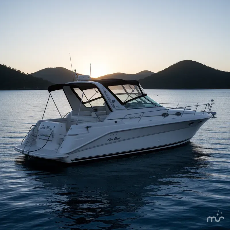 Slide: The Image of Sea Ray Sun Dancer 1996 - 2