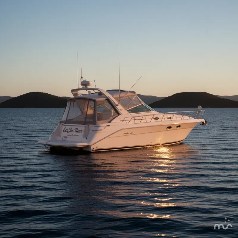 Slide: The Image of Sea Ray Sun Dancer 1996 - 3