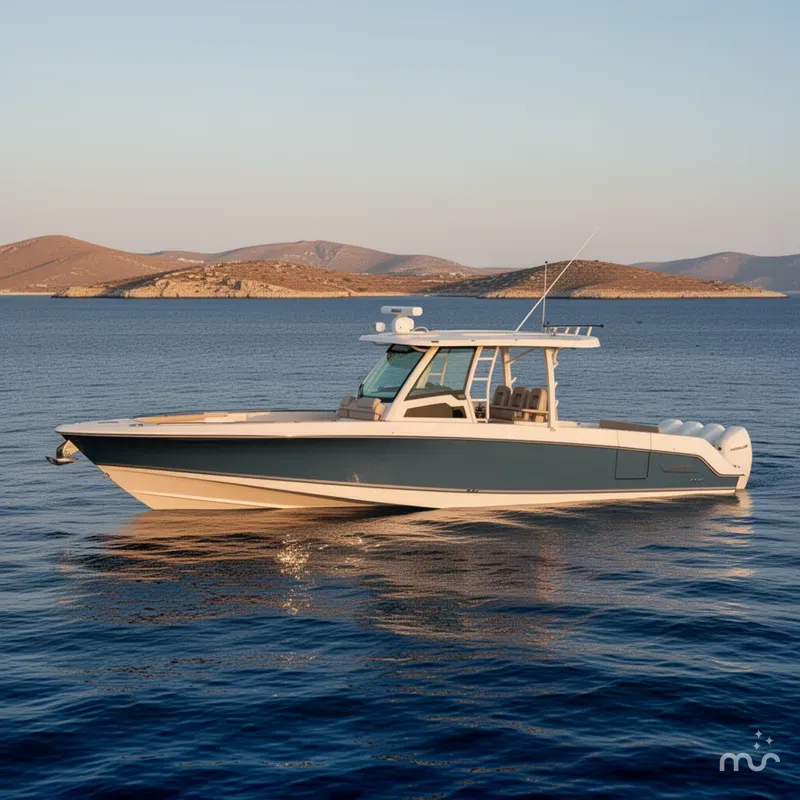 Slide: The Image of Boston Whaler 380 Outrage 2024 - 2
