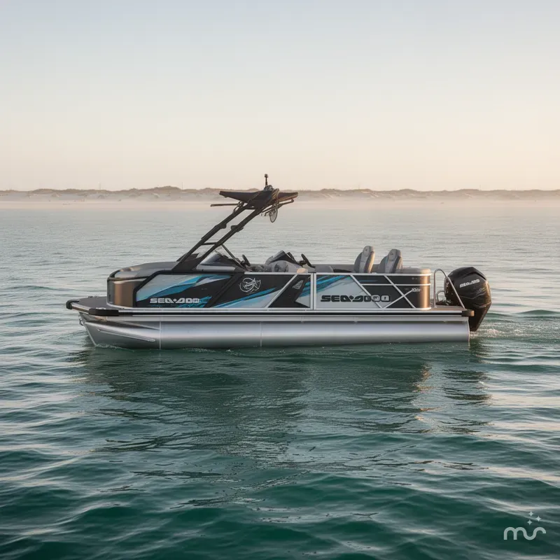 Slide: The Image of Sea-Doo Switch™ Fish 21 - 230 Hp Galvanized 2025 - 0
