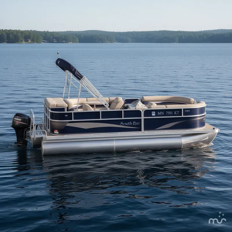 Slide: The Image of South Bay 500 SPL Cruise Pontoon 2011 - 0
