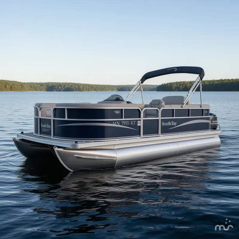 Slide: The Image of South Bay 500 SPL Cruise Pontoon 2011 - 1
