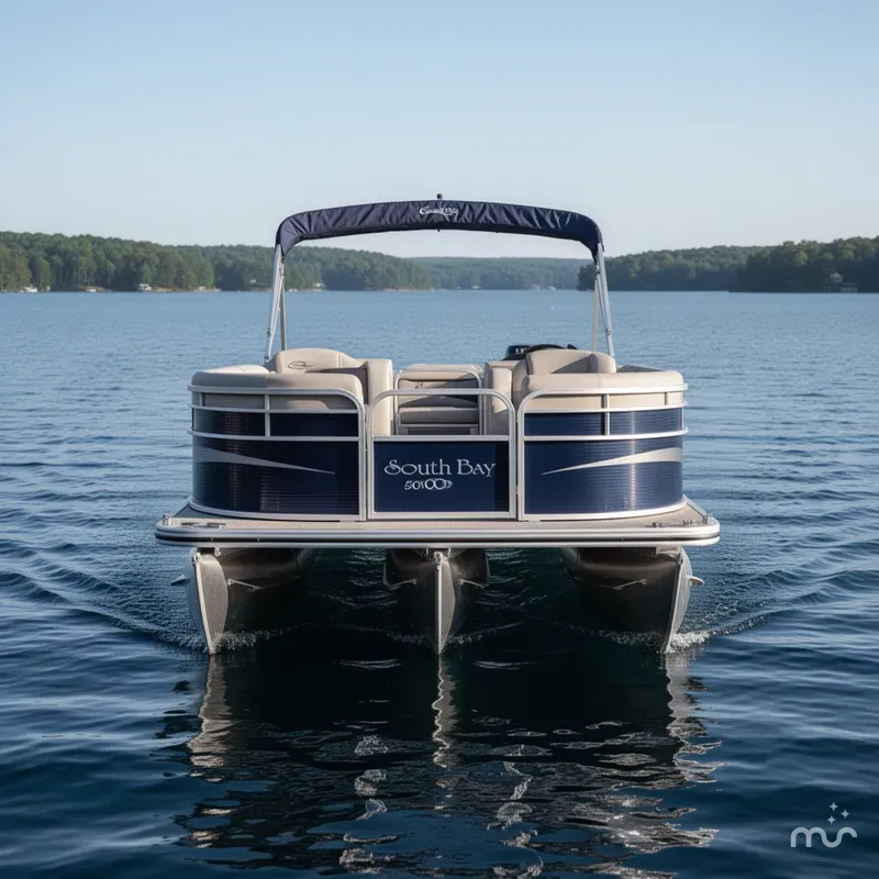 Slide: The Image of South Bay 500 SPL Cruise Pontoon 2011 - 2