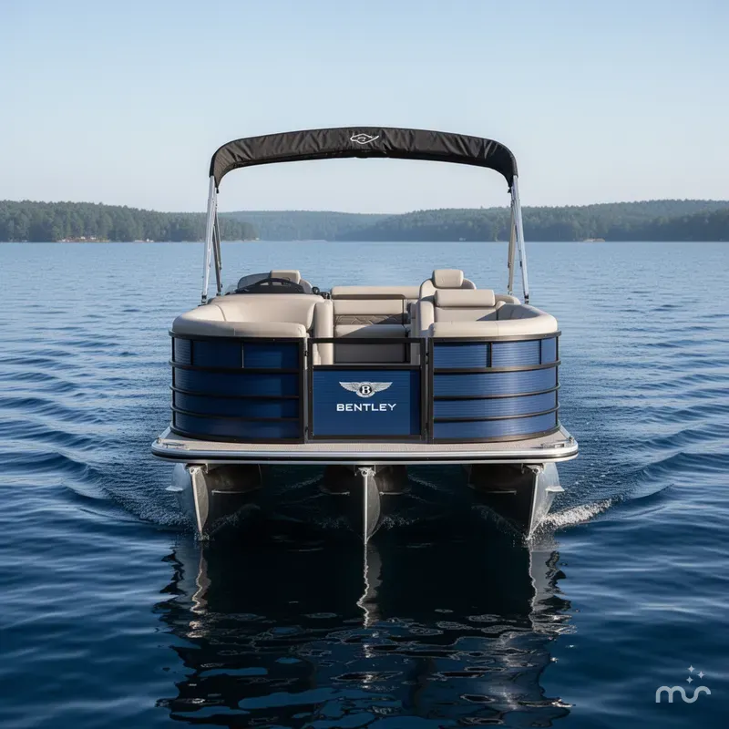 Slide: The Image of Bentley Pontoons Legacy 220 Swingback & Honda 4-Stroke EFI 2025 - 1