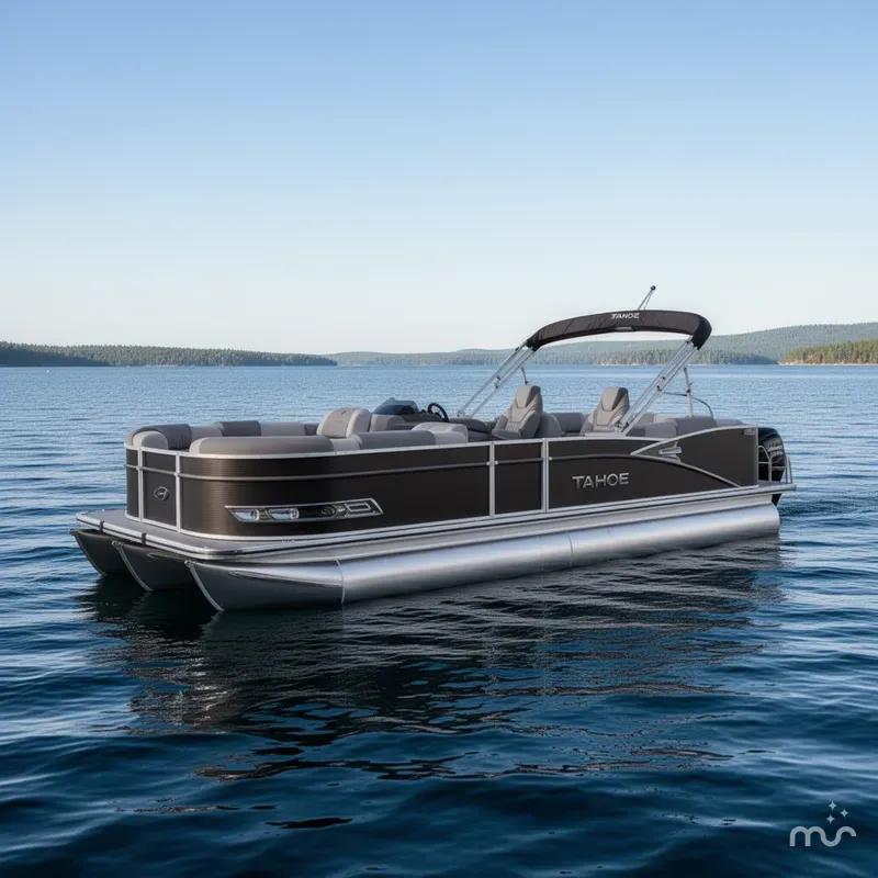 Slide: The Image of Tahoe Cascade 2385 Quad Lounge & Honda 4-Stroke EFI 2025 - 0