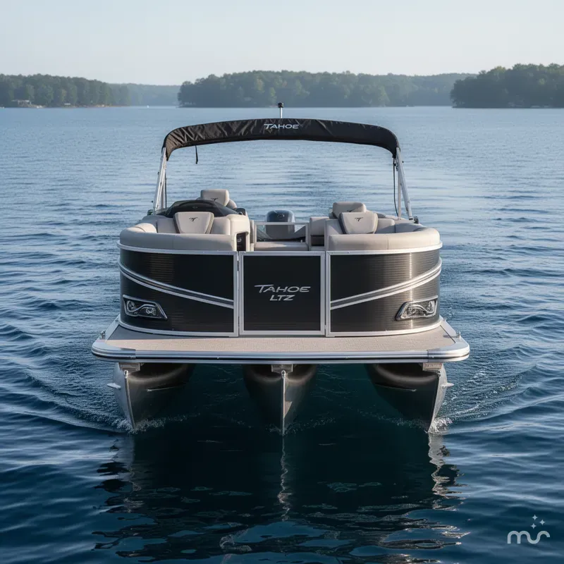 Slide: The Image of Tahoe LTZ 2385 Quad Lounge Shift SS & Honda 4-Stroke EFI 2025 - 1