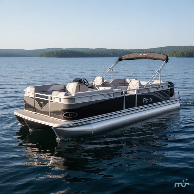 Slide: The Image of Tahoe Sport 2180 Quad Lounge & Honda 4-Stroke EFI 2025 - 0