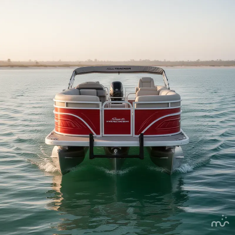 Slide: The Image of Sun Tracker Party Barge 20 DLX 2025 - 2