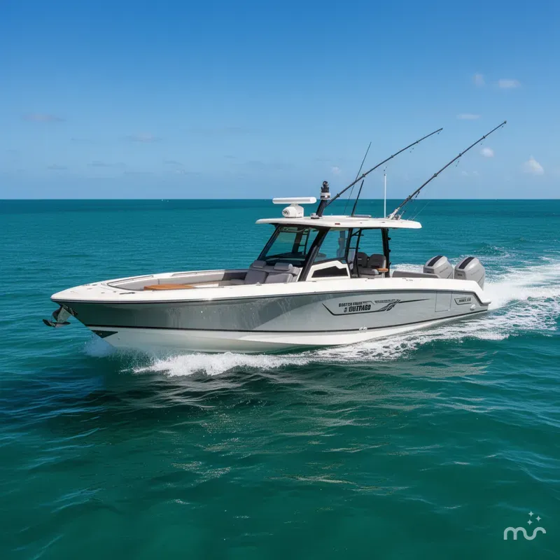 Slide: The Image of Boston Whaler 380 Outrage 2024 - 2