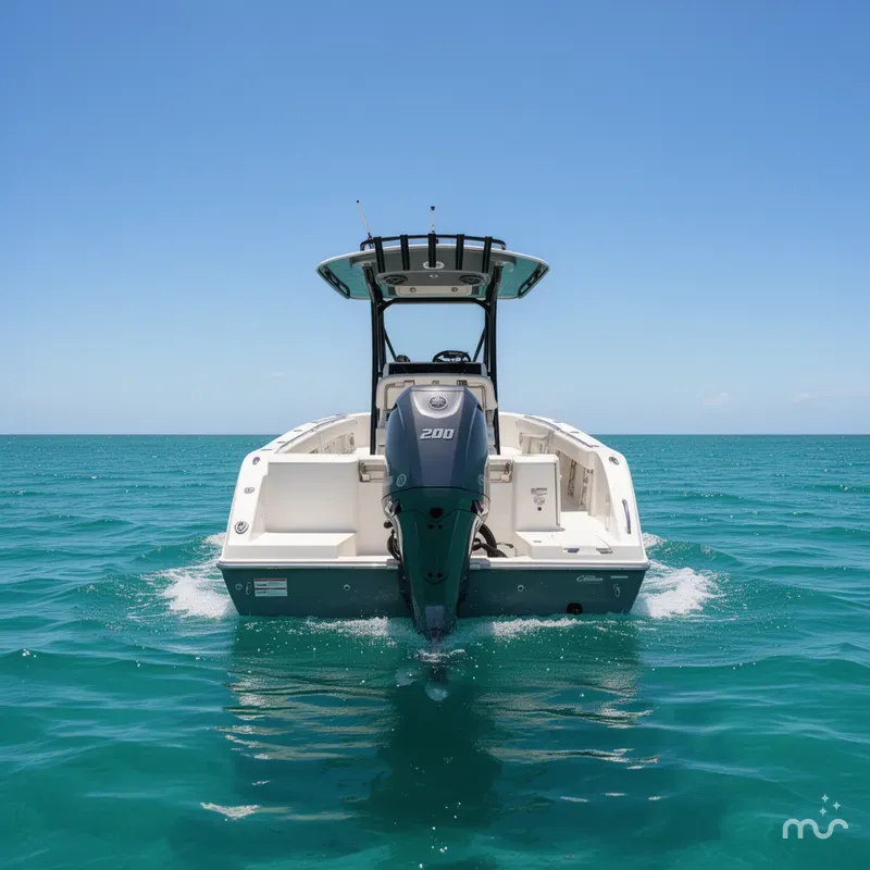 Slide: The Image of Cobia 220 Center Console 2025 - 2