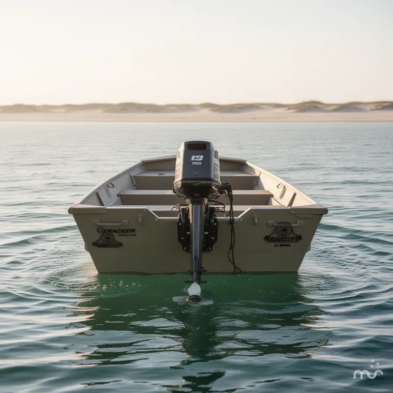 Slide: The Image of Tracker Grizzly 1236 Utility 2025 - 2