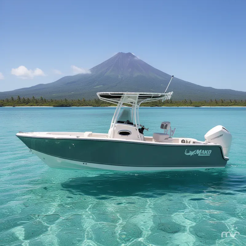 Slide: The Image of Mako 214 Center Console 2025 - 2