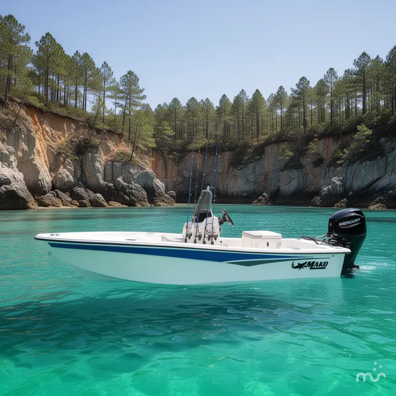 Slide: The Image of Mako Pro Skiff 15 CC 2025 - 2