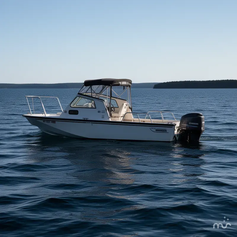 Slide: The Image of Boston Whaler 22 sentry 1989 - 1